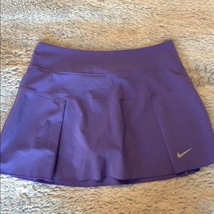 Dri-Fit Purple Nike Tennis or Running Skirt